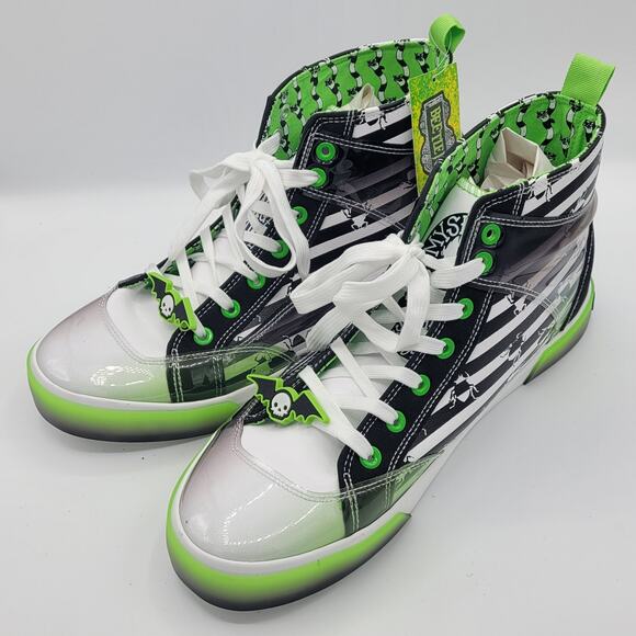 Ground Up Beetlejuice Women's size 11 green white movie collectible - Picture 4 of 9